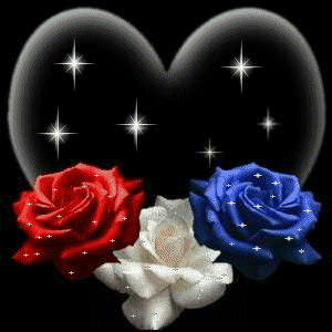Rosas animadas con corazon